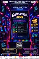 GAME-A-THON — 24-Hour Hackathon Hackathon Poster